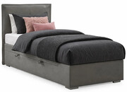 Pojedyncze łóżko boxspring Kawor 90x200 - 32 kolory Edinos