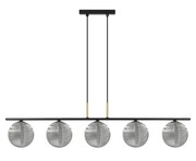 Pięciokloszowa lampa sufitowa szklana - M154-Loxis Lumes