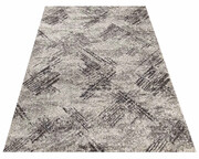 Szary nowoczesny dywan we wzory - Roseto 4X 200 x 290 cm Profeos