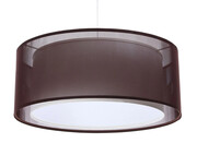 Brązowa elegancka lampa wisząca nad stół - S436-Vilena Lumes