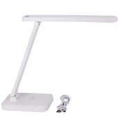 Biała lampka na biurko z uchwytem na telefon LED - M003-Muros Lumes
