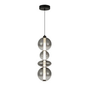 Nowoczesna czarna lampa wisząca - K390-Brioso Lumes