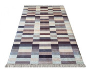 Brązowy dywan do kuchni - Aknala 3X 160 x 220 cm Profeos