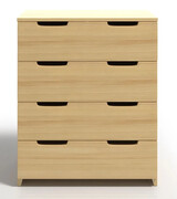 Komoda drewniana z szufladami Lilis 5X - 4 kolory Edinos