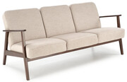Beżowa trzyosobowa sofa w stylu vintage - Alexander 5X Edinos