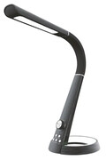 Czarna nowoczesna lampka na biurko LED - S252-Rilexo Lumes