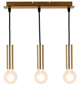 Potrójna lampa wisząca złota - V017-Borila Lumes