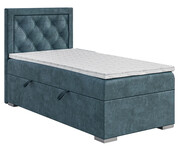 Pojedyncze łóżko boxspring 80x200 Antono - 32 kolory Edinos