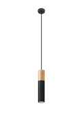 Czarna pojedyncza lampa wisząca - EX544-Hagio Lumes