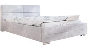 Dwuosobowe łóżko z zagłówkiem 160x200 Erli 3X - 36 kolorów Edinos