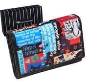 KOCHMANSKI skórzany portfel damski prezent dla kociary 4563