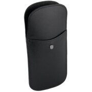 Skórzany pokrowiec na okulary czarny OHIO