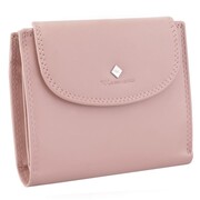 Kochmanski damski portfel skórzany pudrowy różowy mały