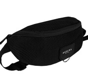 BADURA saszetka nerka męska na biodro na ramię lekka czarna 11042