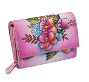 KOCHMANSKI skórzany portfel damski ręcznie malowany 4246