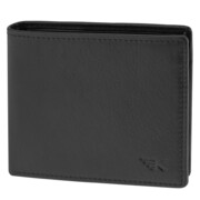 Męski portfel na karty czarny slim minimalistyczny skóra RFID Greg