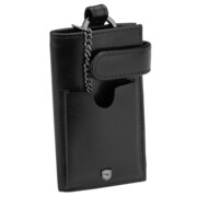 Etui na klucze pilot czarne skórzane OHIO