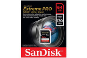 Karta pamięci SD Sandisk Extreme Pro UHS-I 64GB - zdjęcie 2