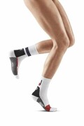 Damskie skarpety kompresyjne sportowe CEP The Run Limited krótkie