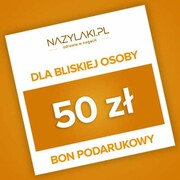 Bon podarunkowy - Wartości 50zł