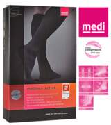 Podkolanówki przeciwżylakowe dla mężczyzn - Medi - Mediven Activ
