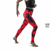 Damskie długie spodnie sportowe do biegania CEP Camocloud