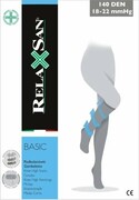 Podkolanówki przeciwżylakowe, uciskowe, 140 DEN - RelaxSan - Basic