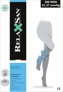 Podkolanówki przeciwżylakowe, uciskowe, 280 DEN - RelaxSan - Basic