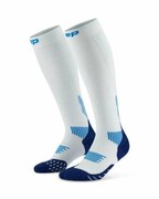 Damskie długie skarpety kompresyjne sportowe CEP Core Run