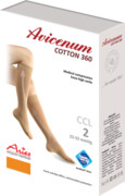 Podkolanówki przeciwżylakowe i przeciwobrzękowe z bawełną - Aries - Avicenum 360 Cotton