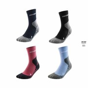 CEP Skarpety kompresyjne turystyczne z wełną merino krótkie damskie