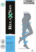 Rajstopy ciążowe, przeciwżylakowe, uciskowe, 70 DEN - RelaxSan - Basic