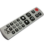 Pilot TV dla seniora SeKi DVD Czarno-srebrny