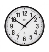 Duży zegar ścienny z większymi cyframi Atlanta 4505 Czarny