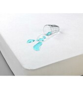 Pokrowiec na materac inkontynencyjny możliwy do prania antybakteryjny z ochroną przeciwko roztoczom 90x200 cm