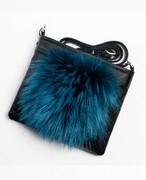 UNIKATOWA DAMSKA TOREBKA Z FUTERKIEM C1_BLUE