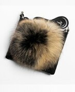 UNIKATOWA DAMSKA TOREBKA Z FUTERKIEM C1_BEIGE