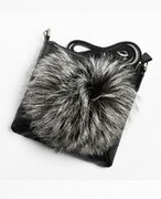 UNIKATOWA DAMSKA TOREBKA Z FUTERKIEM C1_SILVER