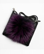 UNIKATOWA DAMSKA TOREBKA Z FUTERKIEM C1_VIOLET