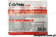 Pharmasis Calcium w folii - supelement diety Pharmasis