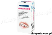 Chemaortho II zestaw ortodontyczny - stały aparat ortodontyczny zestaw produktów przeznaczonych do codziennej higieny jamy ustnej dla osób noszących stały aparat ortodontyczny, a także dla osób z drutem retencyjnym po leczeniu ortodontycznym Chema