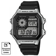 Zegarek męski Casio AE-1200WH-1CVEF ⌚ AUTORYZOWANY SPRZEDAWCA ✓Dostawa i GRAWER GRATIS!