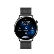 Smartwatch Garett Lady Elegance RT (bransoleta Mesh, czarny) ⌚ AUTORYZOWANY SPRZEDAWCA ✓Dostawa i GRAWER GRATIS! Raty 0%