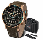 Zegarek męski Vostok Europe Anchar Chrono 6S21-510O585 ⌚ AUTORYZOWANY SKLEP ✓RATY 0% ✓Dostawa i GRAWER GRATIS!