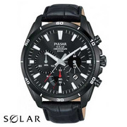 Zegarek męski Pulsar Chronograf Solar PZ5063X1 ⌚ AUTORYZOWANY SPRZEDAWCA ✓Dostawa i GRAWER GRATIS!