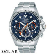 Zegarek męski Pulsar Chronograf Solar PZ5101X1 ⌚ AUTORYZOWANY SPRZEDAWCA ✓Dostawa i GRAWER GRATIS!
