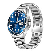 Smartwatch Garett Men Ocean RT, srebrno-niebieski, stalowy ⌚ AUTORYZOWANY SPRZEDAWCA ✓Dostawa i GRAWER GRATIS! Raty 0%