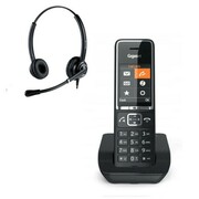 Telefon bezprzewodowy z słuchawką call center Gigaset 550 + Platora Pro-D Gigaset