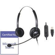 Platora Basic-D USB słuchawka z mikrofonem do komputera (złącze USB-A) Platora