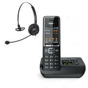 Telefon bezprzewodowy z słuchawką call center Gigaset 550 AM + Platora Basic-M Gigaset